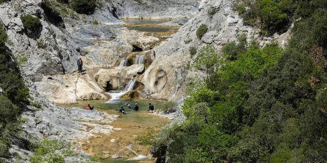 Barranquismo gargantas de Galamus